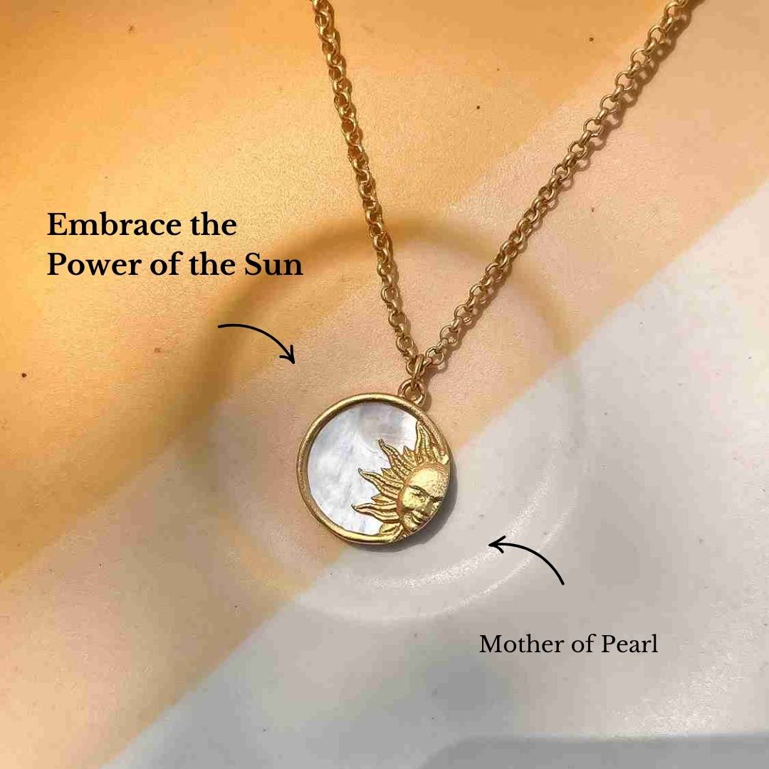 Chain Sun Necklace Meaning Buy Magic Of The Sun Necklace Online In