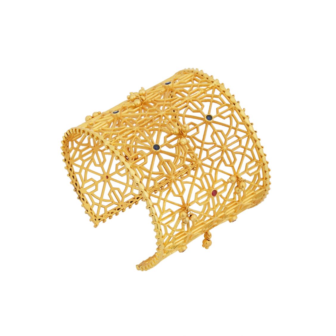 Grace in Gold Cuff Bracelet