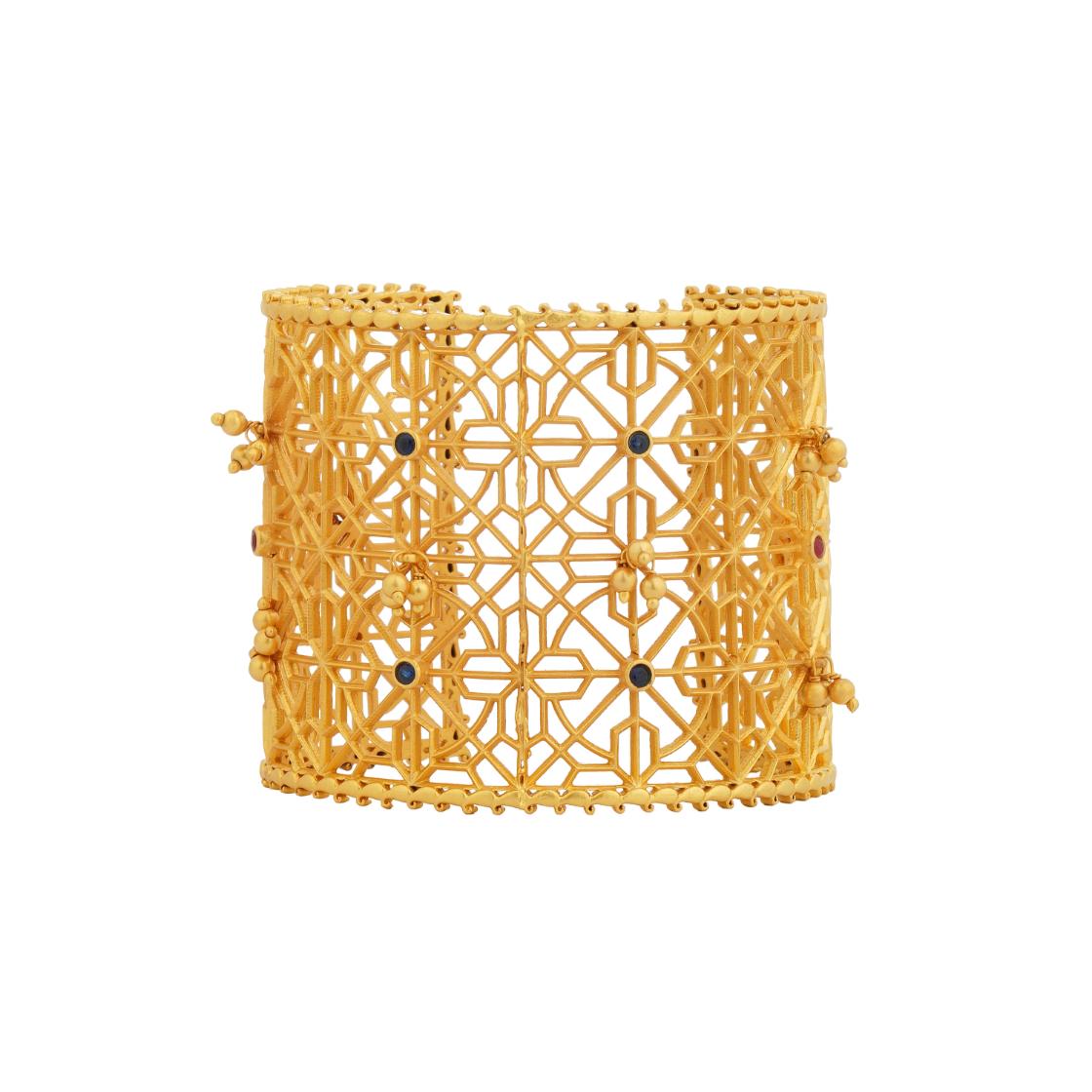 Grace in Gold Cuff Bracelet