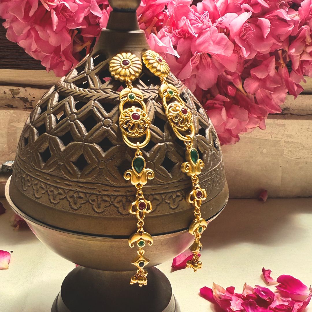 Gulbahaar Statement Earrings
