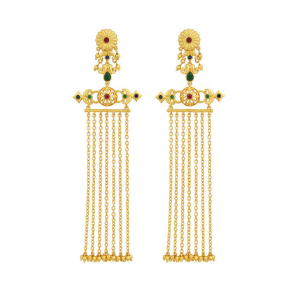 Veil of Glamour Statement Earrings