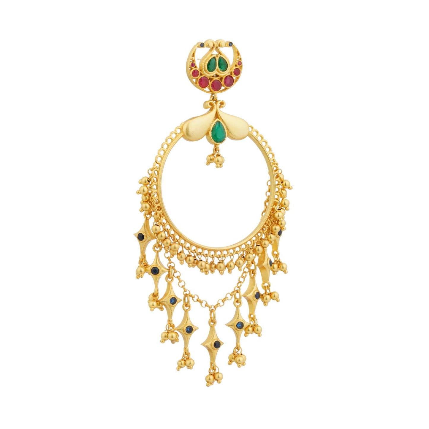 Poetic Dance Hoop Earrings