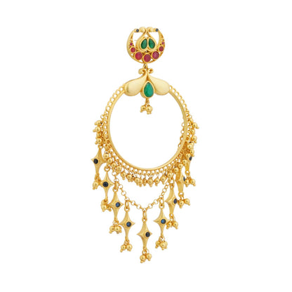 Poetic Dance Hoop Earrings