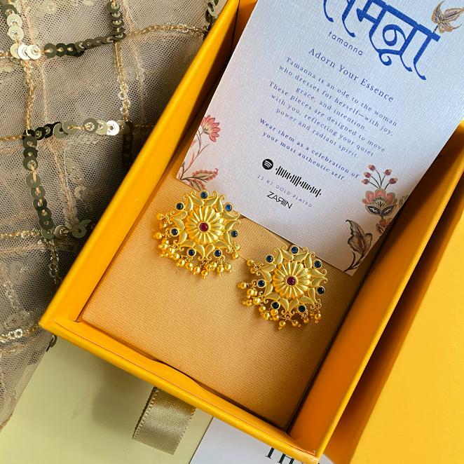 Floral Wonder Stud Earrings