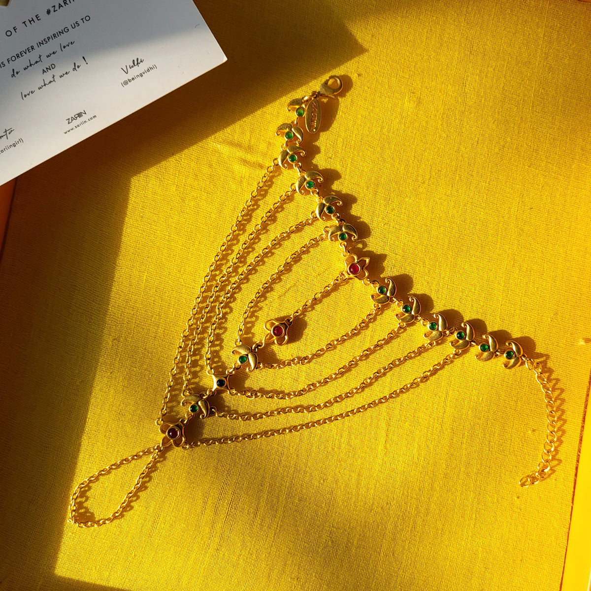 Net of Gold Haath Phool