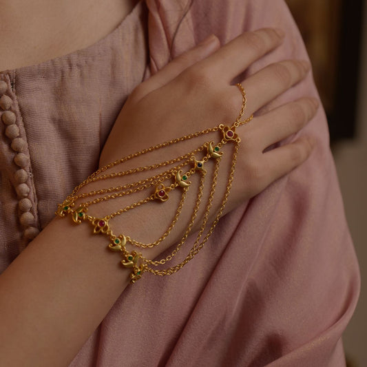 Net of Gold Haath Phool