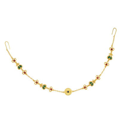 Regal Crown Gift Set with Maang Tikka and Maatha Patti