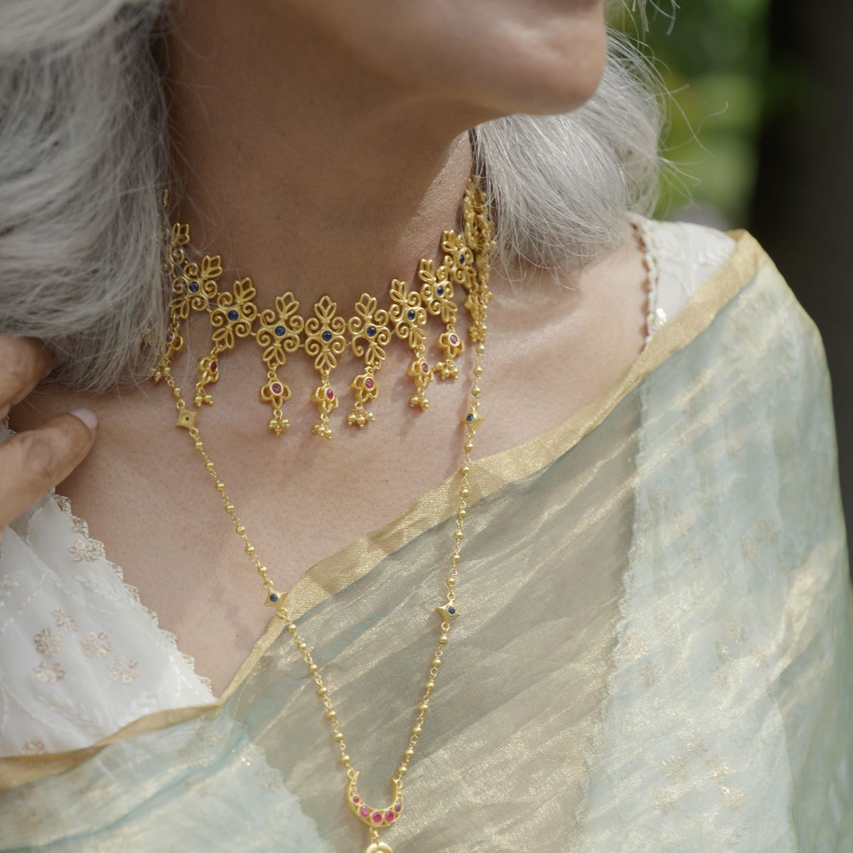 Glorious Glory Choker Necklace