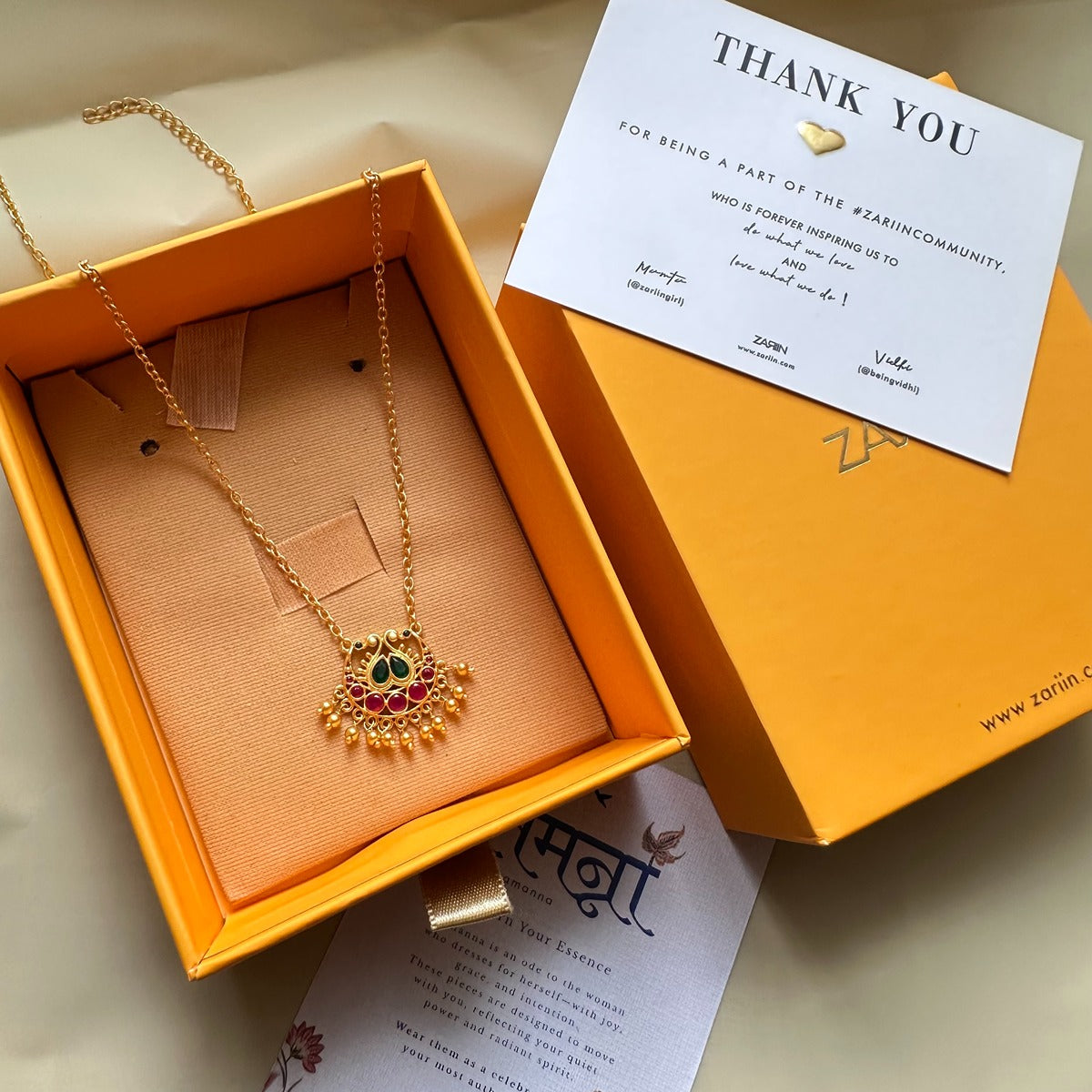 Chaand Saaj Pendant Necklace