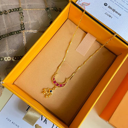 Sarkh Chaand Necklace