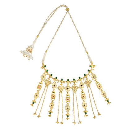 Dancing Drapes Statement Necklace