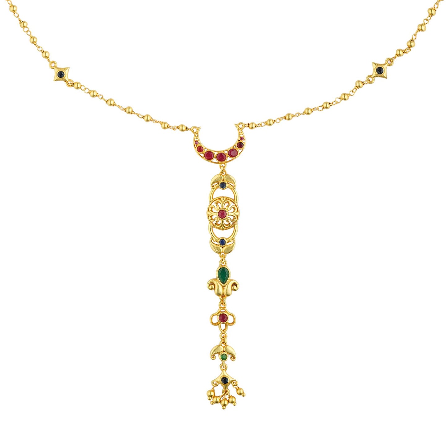 Moonlit Grace Lariat Necklace