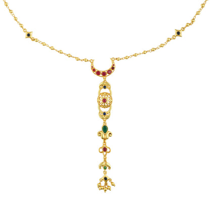 Moonlit Grace Lariat Necklace