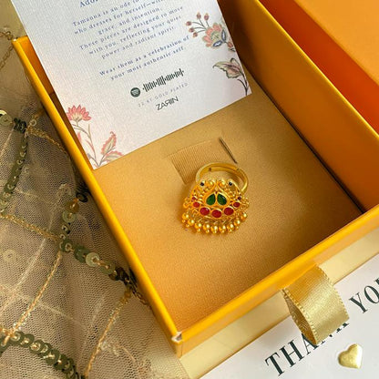 Noor-e-Chaand Statement Ring