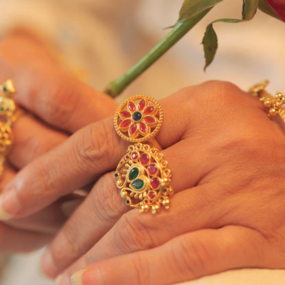 Noor-e-Chaand Statement Ring