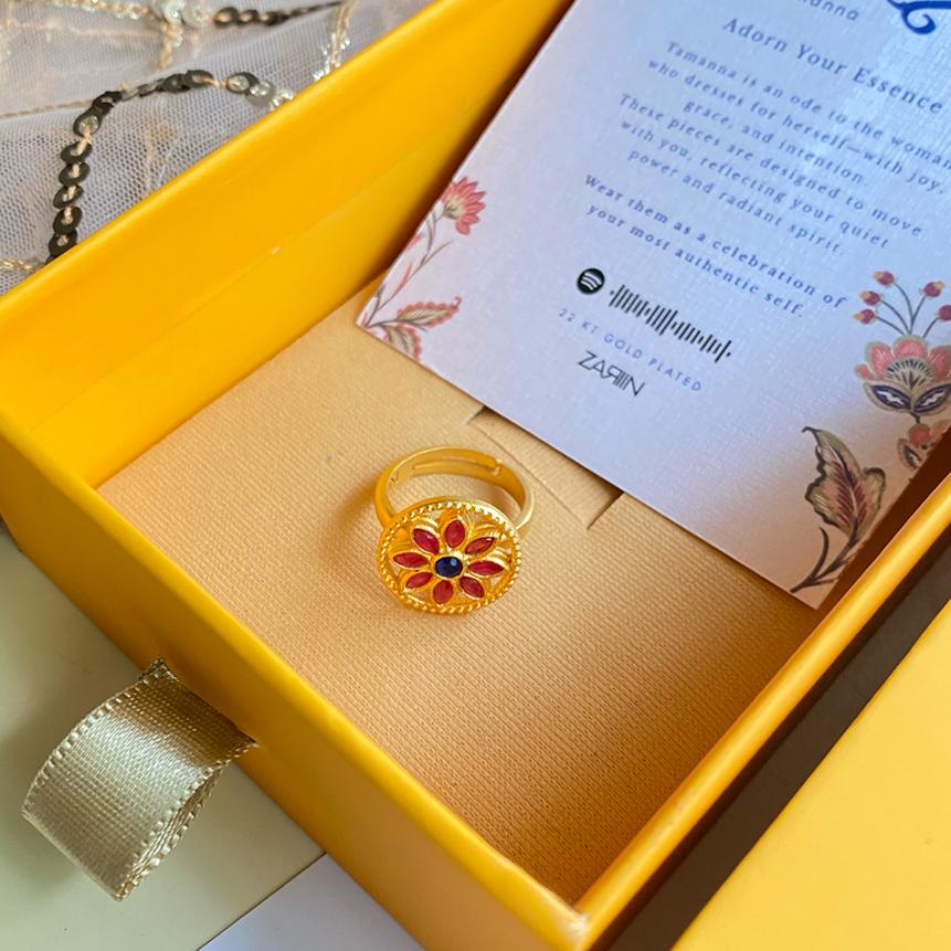 Flower of Passion Ring