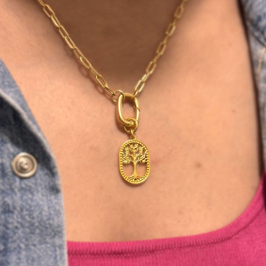Tree of Life Linked Necklace