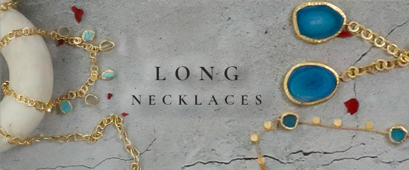 Onyx Long Necklace | MAISONIREM