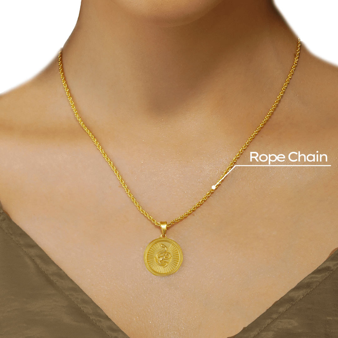 Power of Belief Coin Necklace - New Beginnings