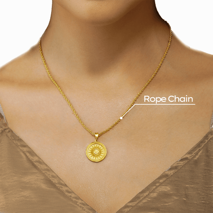 Power of Belief Coin Necklace - Power of Opposites
