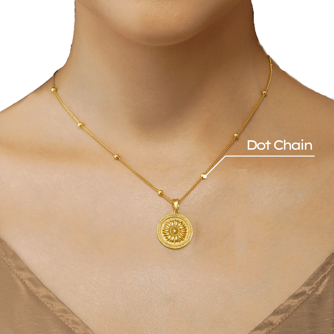 Round 2025 coin necklace
