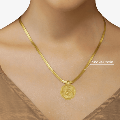 Power of Belief Coin Necklace - New Beginnings