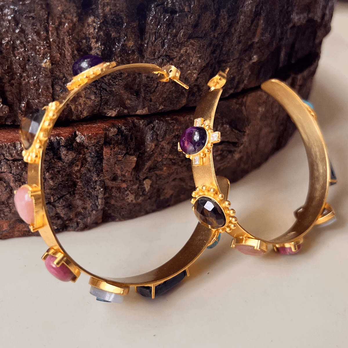 Hoop Earrings Rhinestones | Big Earring Hoops Rhinestone | Big Hoop Earrings  Women - Hoop Earrings - Aliexpress