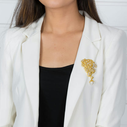 Roar of a Woman Brooch