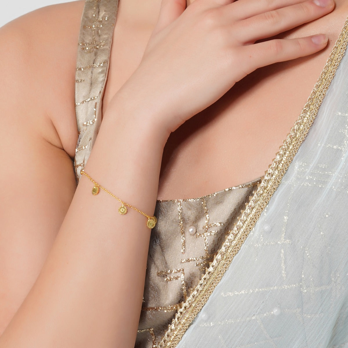 Buy Wrapped in Love Mangalsutra Bracelet Online in India | Zariin