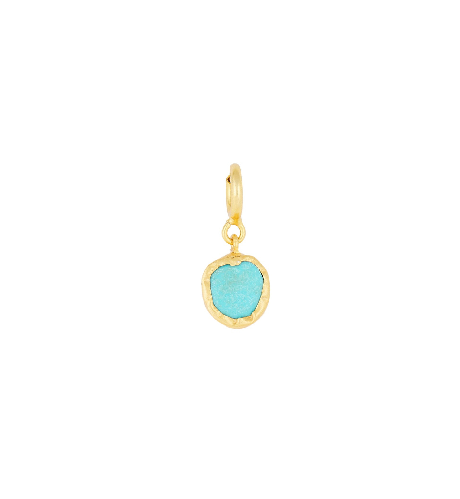 Power of Stone Turquoise Charm