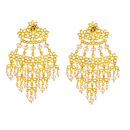 Jaipur Rose Earrings