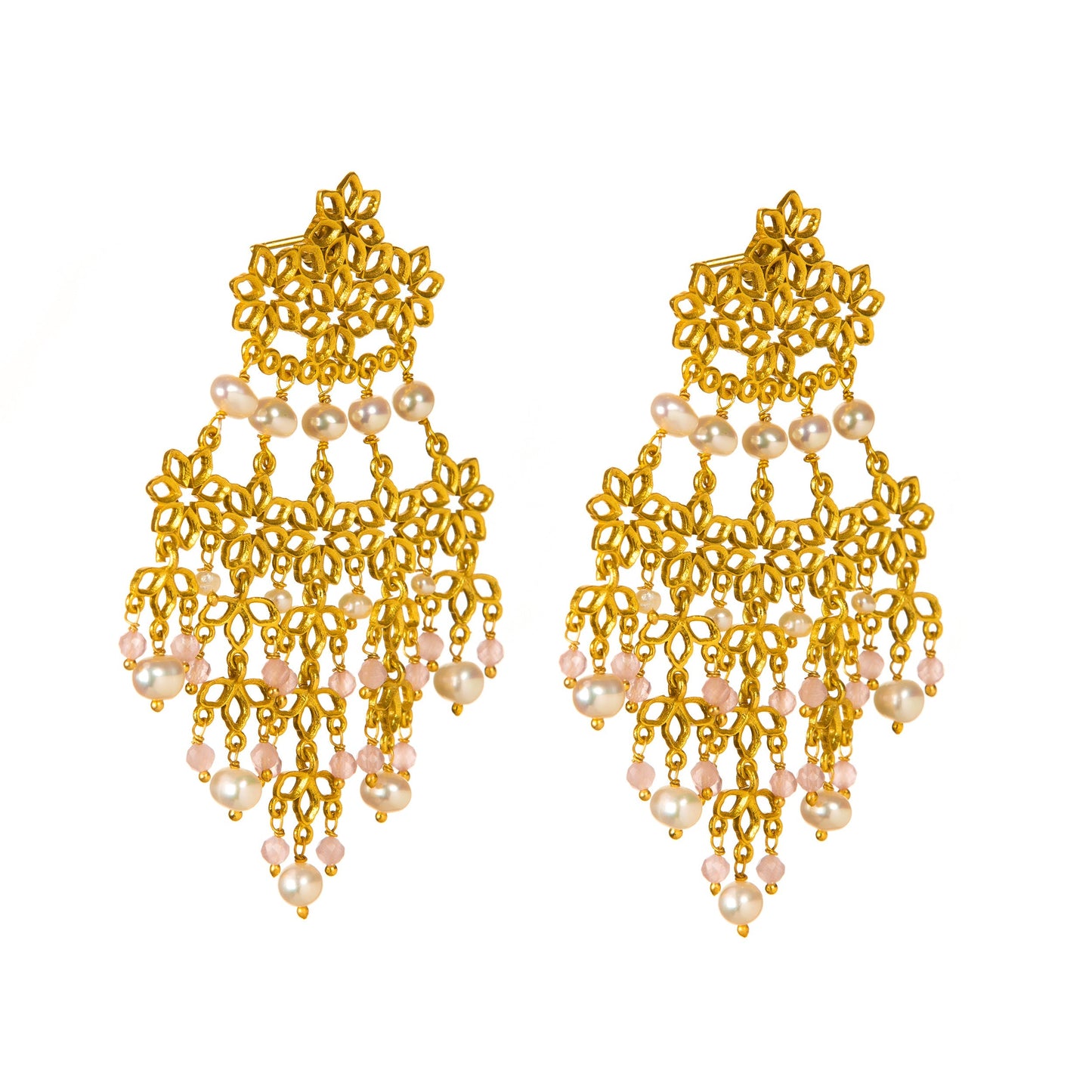 Jaipur Rose Earrings