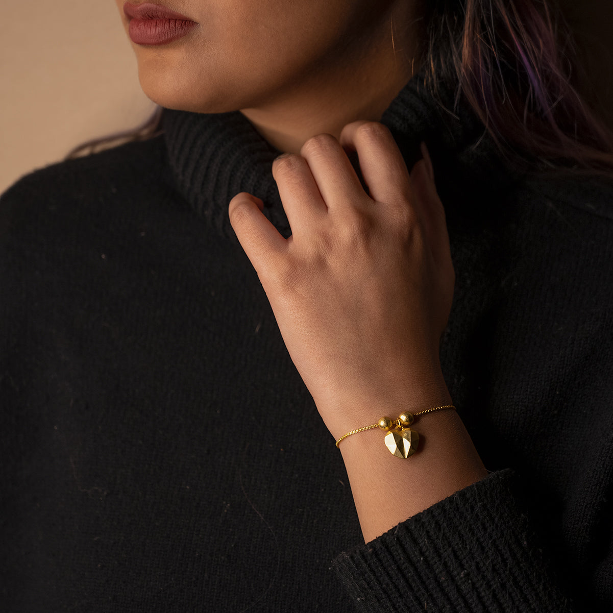 Noor Bracelet| 24k Gold Plated | Handmade | Made in India – Ethnic Andaz