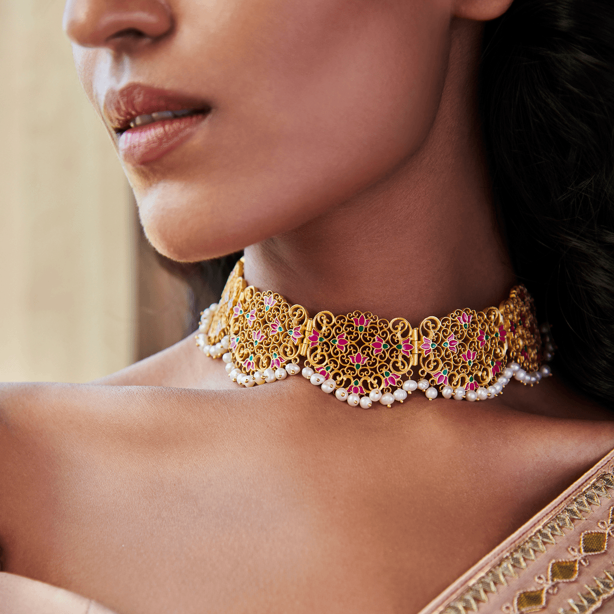 Regal meets modern - these bridal jewelry pieces from QueenBe will send you  into a bookmarking frenzy! - WeddingSutra
