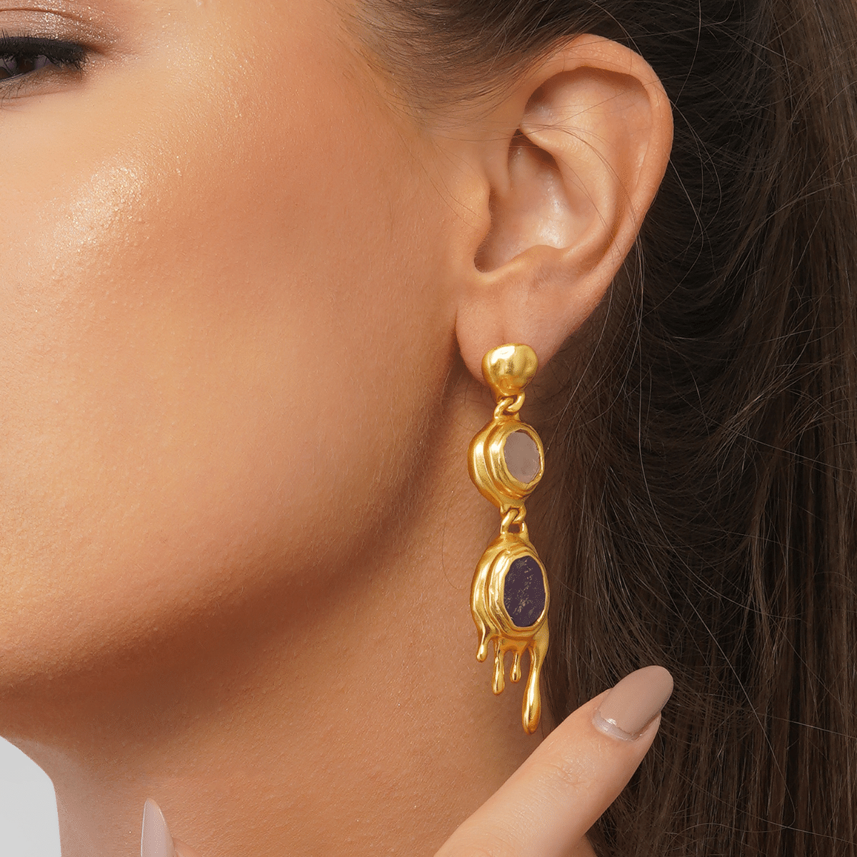 2023 Boho Drop Earrings For Women Crystal Dangle Earrings Beads Tassel Indian  Earrings Jewelry - AliExpress