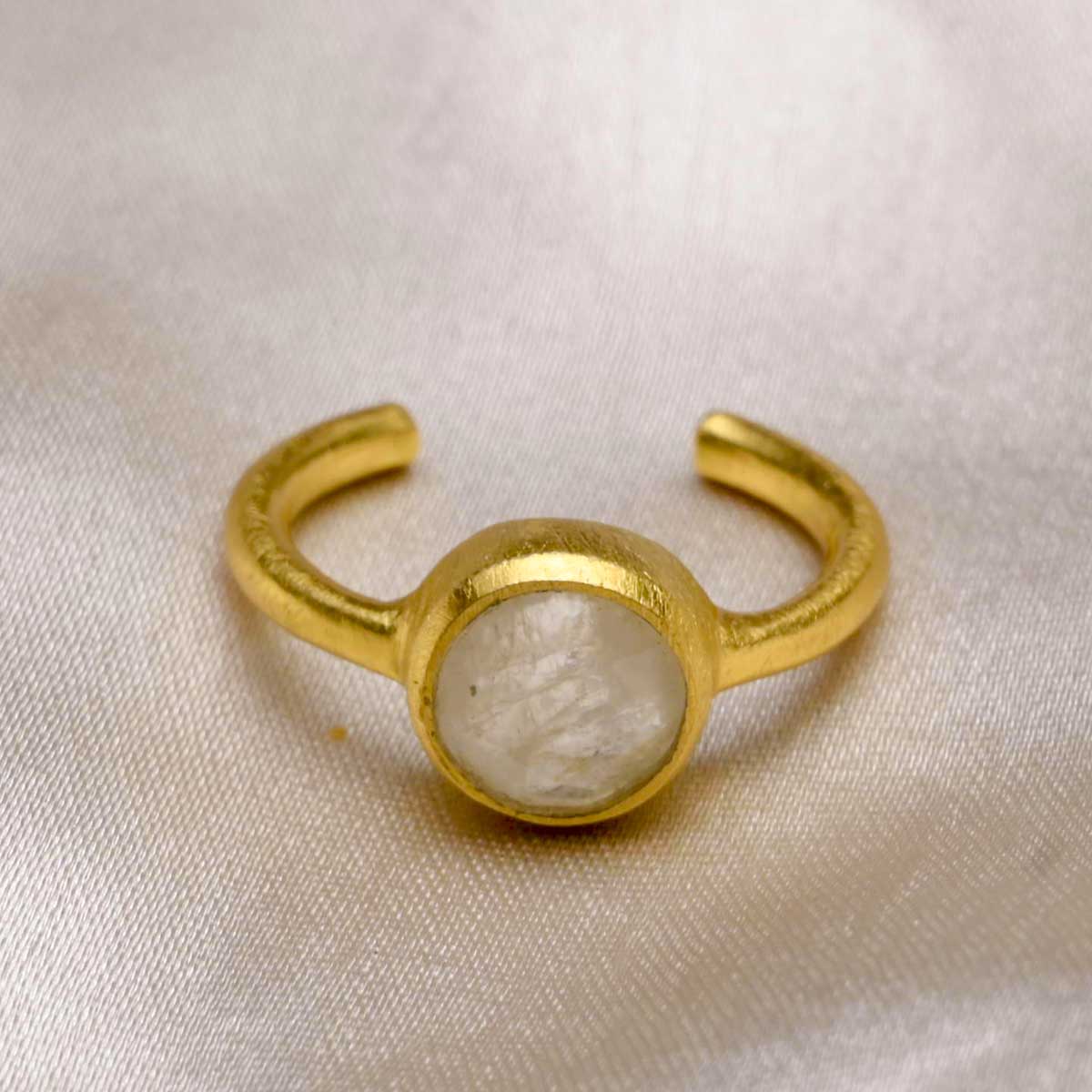 Moonstone Healing Ring