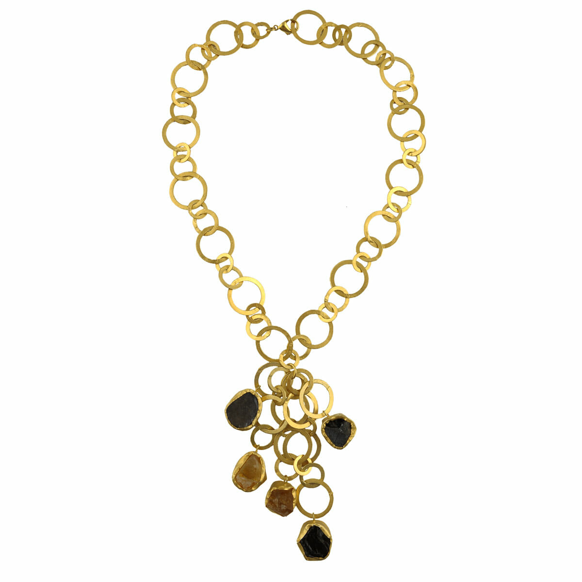 Cosmopolitan Craze Gold Necklace