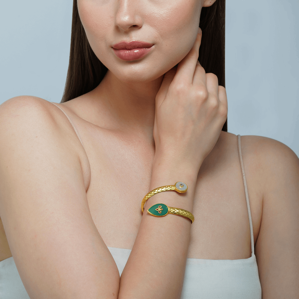 Green cuff bracelet, Moss bracelet, Nature lover bracelet, Bangle cuff  bracelet, Birthday gifts for best friend, Chunky bangle bracelet - Botania  Jewelry