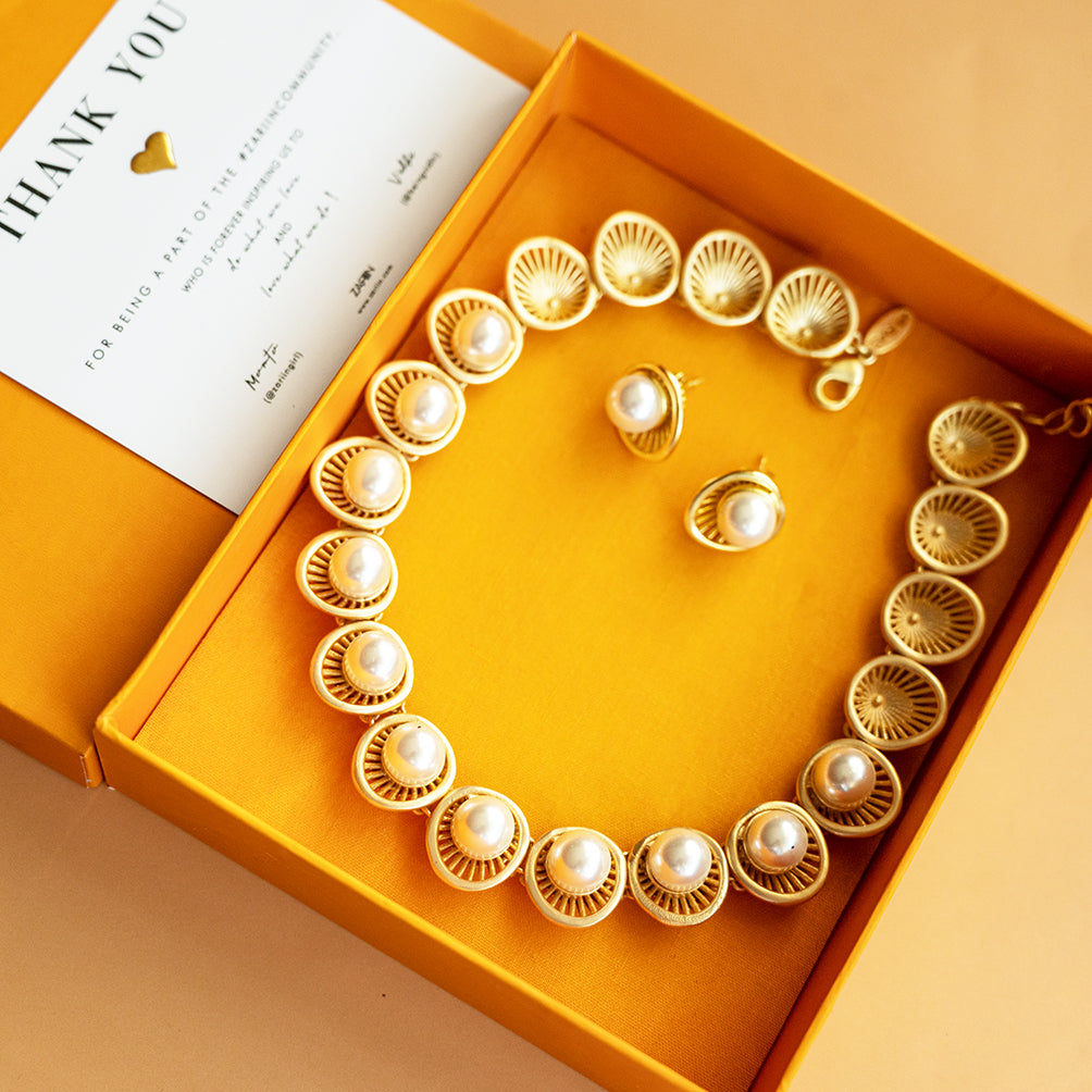 Gold Jewelry Gift Box
