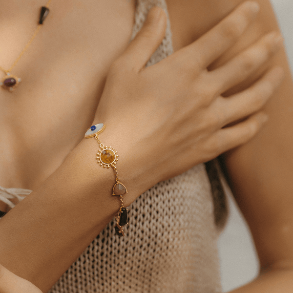 SHIVALOKA | Power Mantra Bracelet 'Fearless' - SHIVALOKA