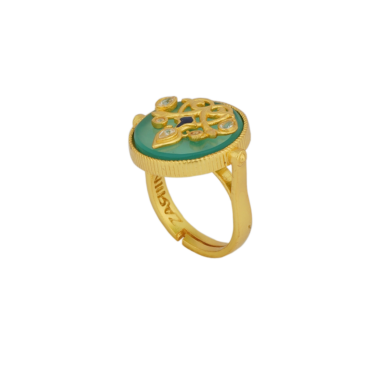 Buy Green Quartz & Pearl Handmade Ring Dark Emerald Green Handmade Ring  Hydrothermal Green Quartz, May Birthstone Online in India - Etsy