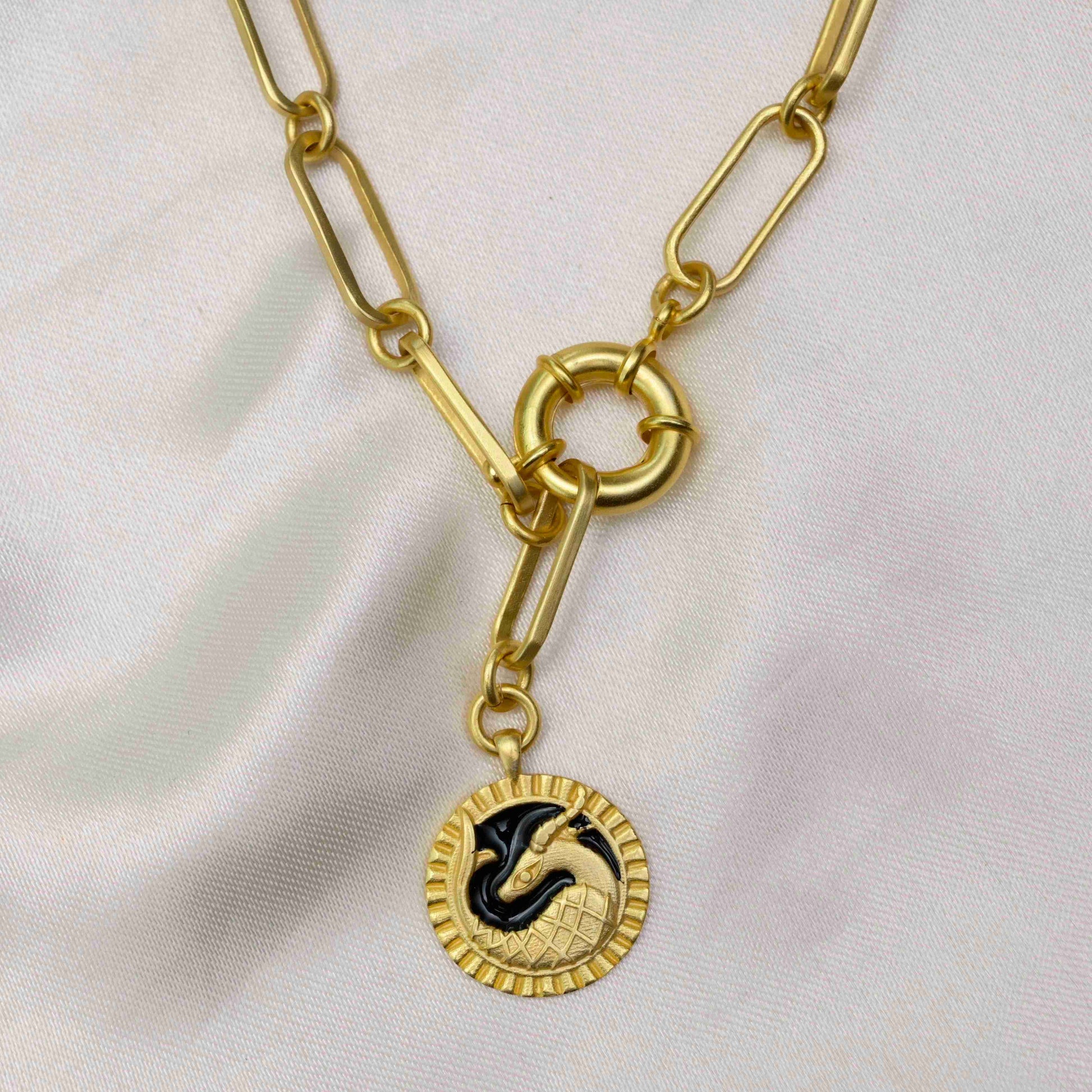 Soul of the Sea Goat Capricorn Necklace