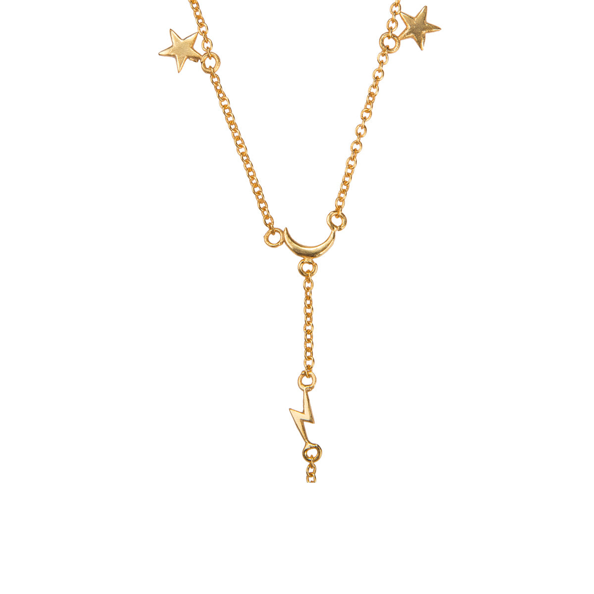 Star Crossed Lover Lariat Necklace