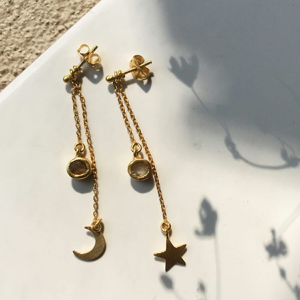 Sui Dhaga Earrings for Women and Girls