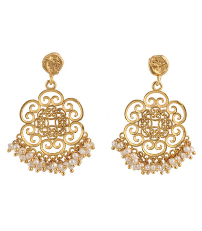 Gold Blossom Earrings