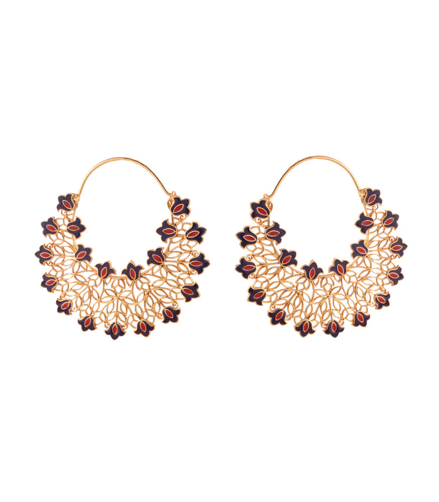 Lace on sale earrings online