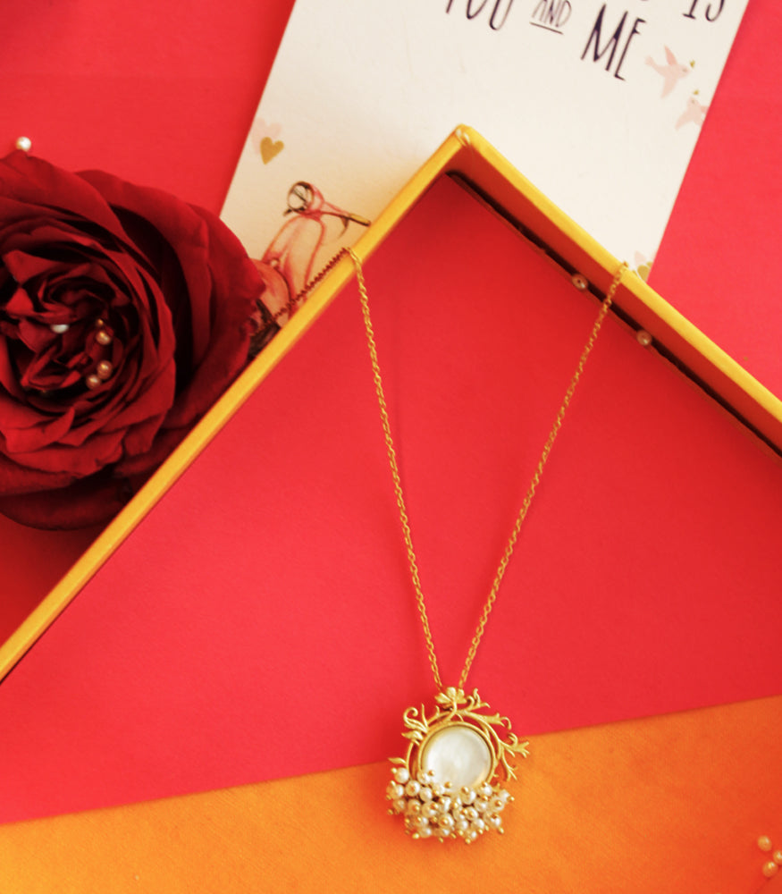 Hidden Necklace, Gold-Filled – Stamped & Finch
