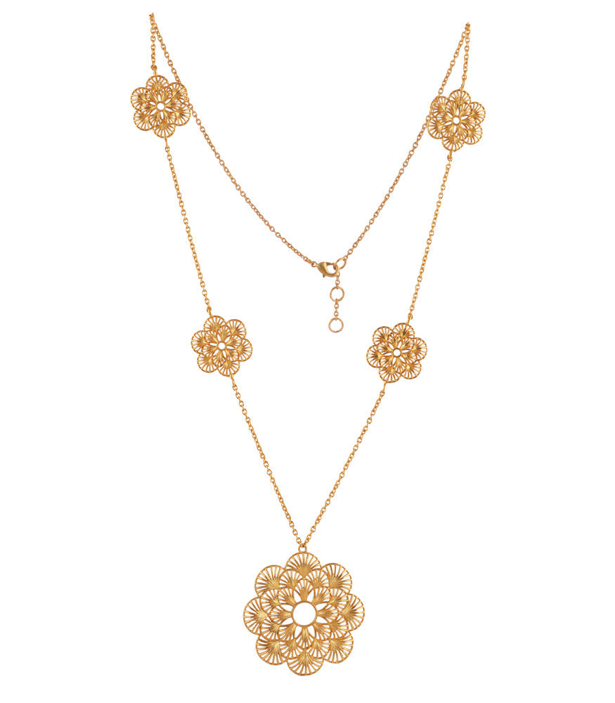 Chicory Gold Necklace