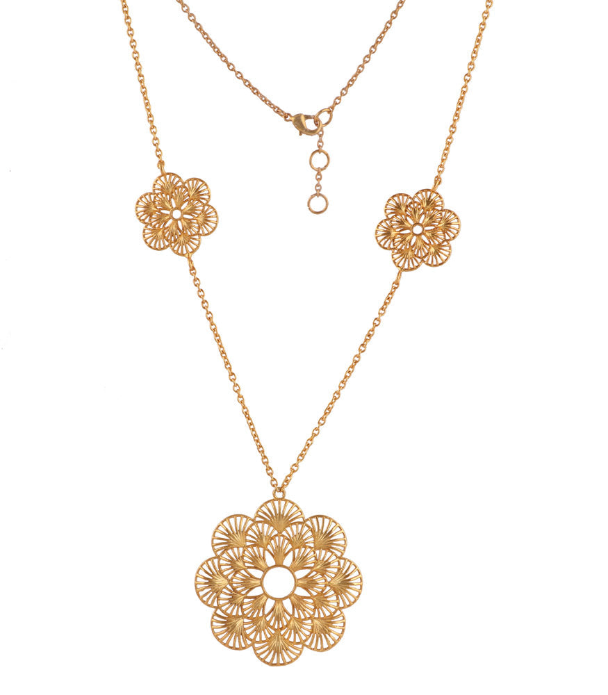 Chicory Gold Necklace