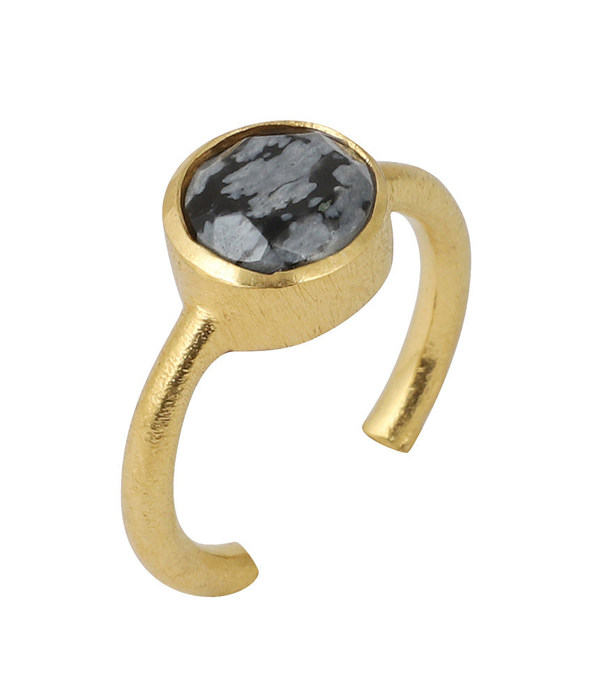 Black Obsidian Healing Ring